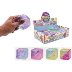 Antistress Toy Squeeze Sugar Two-tone Ice puristeltava kuutio