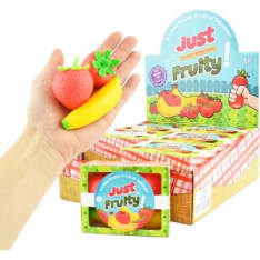 Just Fruity Fruit set squeeze toy