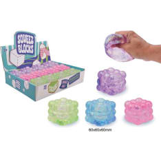 Antistress Toy Squeeze Sugar Ice Cube puristeltava kuutio