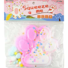 Squishy kissan tassut 13 cm puristeltava fidget (lajitelma)