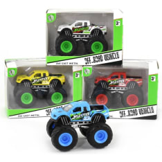Big Wheel 9 cm monsteriauto (lajitelma)