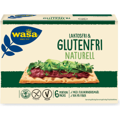 Wasa Gluteeniton Laktoositon 240g näkkileipä