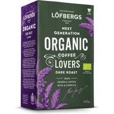 Löfbergs Next Generation Luomu Dark Roast 450g kahvi