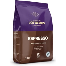 Löfbergs Espresso Rainforest Alliance 1000 g papukahvi