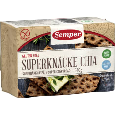 Semper Gluteeniton 140g chia supernäkkileipä