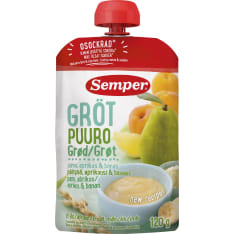 Semper Päärynä-Aprikoosi 120g puuro 6kk