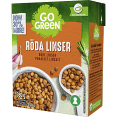 GoGreen 380g punaiset linssit