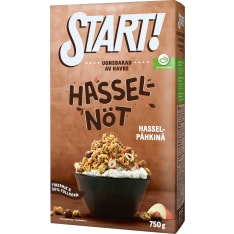 START Hasselpähkinä 750g granola