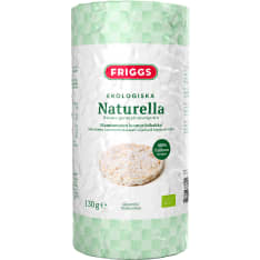 Friggs Maustamaton Gluteeniton Luomu 130 g riisikakku