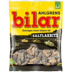 Ahlgrens Bilar Saltlakrits 130 g karkkipussi