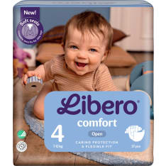 Libero Comfort koko 4, 7-12 kg 37 kpl teippivaippa