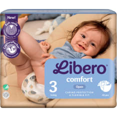 Libero Comfort koko 3, 5-8 kg 43 kpl teippivaippa