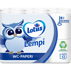 Lotus Lempi 12 rolls toilet paper