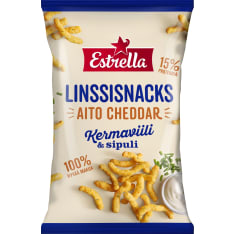 Estrella Linssisnacks Sourcream and Onion 125g