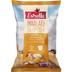 Estrella Maalaissipsi Ranch 180g