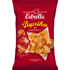 Estrella Paprika & Merisuola 275 g sipsi