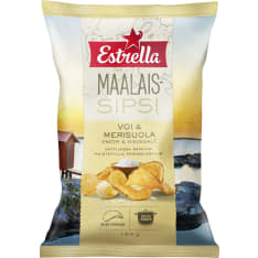 Estrella Voi & Merisuola 180 g Maalaissipsi