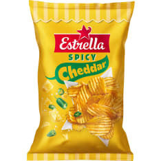 Estrella Spicy Cheddar 275 g sipsi