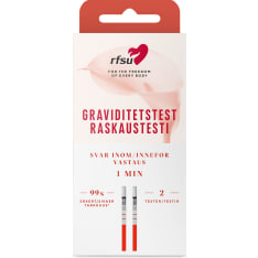 RFSU 2pcs test strip pregnancy test