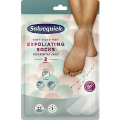 Salvequick Foot Care 2 kpl kuorintasukat