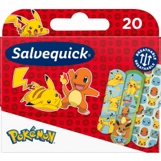 Salvequick Pokemon 20 kpl lastenlaastari