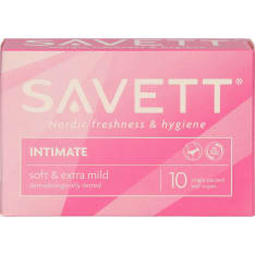 Savett Intim 10 kpl kosteuspyyhe