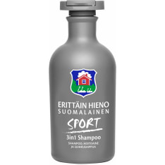 Erittäin Hieno Suomalainen Sport 300 ml 3in1 shampoo