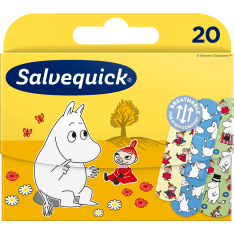 Salvequick Muumi 20 kpl lastenlaastari