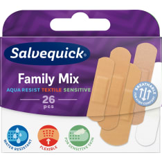 Salvequick Family Mix 26 kpl laastari