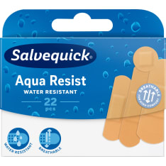 Salvequick Aqua Resist 22 kpl muovilaastari