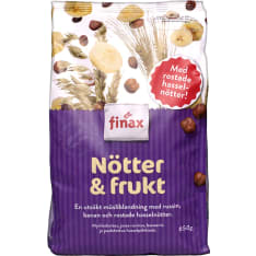 Finax Pähkinä-Hedelmä 650g mysli