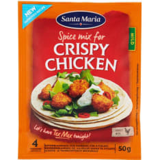Santa Maria TexMex Crispy Chicken 50g mausteseos