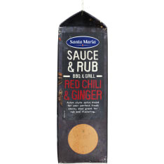 Santa Maria  BBQ Sauce & Rub Mix Red Chili & ginger 490g mausteseos