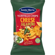 SM TORTILLA CHIPS CHEESE&JALAPENO 185G