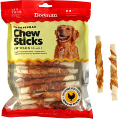 Dogman Chicken Chew Sticks 12 cm 30 pc
