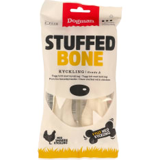 Dogman Chicken stuffed bone 2-p M puristeluu