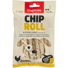 Dogman Chicken Chip Roll kana 10-p S puruluu