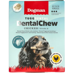 Dogman Tugg Dental kana 28 p koiran herkku