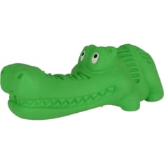 Dogman rough vihreä krokotiili koiran lelu