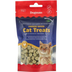Dogman 30 g chicken dry freeze cat treat