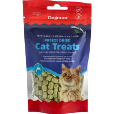 Dogman Cod 30 g dry-frozen cat treat