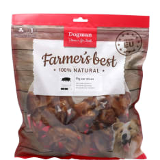 Dogman Pig ear slices 200g