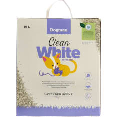 Dogman Clean White 10 L cat litter