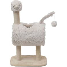 Dogman Bob cat scratching tree