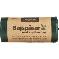 Dogman 60 kpl kahvalliset kakkapussit
