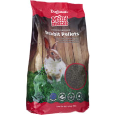 Dogman Mini Mates Rabbit Pellets 1 kg