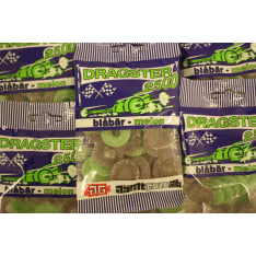 Dragster 2500 Mustikka-Meloni 50 g karkkipussi