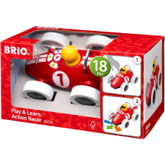 BRIO Play & Learn Opettavainen kilpa-auto