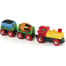BRIO Paristokäyttöinen puuhajuna