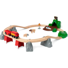 BRIO World Northern animal set train track